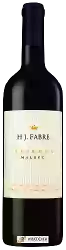 Wijnmakerij Fabre Montmayou - H J. Fabre Reserva Malbec