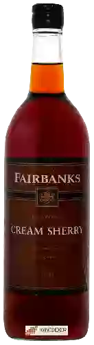 Wijnmakerij Fairbanks - California Cream Sherry