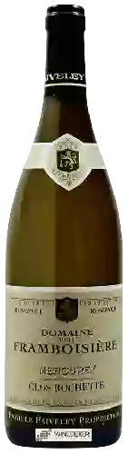 Wijnmakerij Faiveley - Domaine de La Framboisière Clos Rochette Mercurey