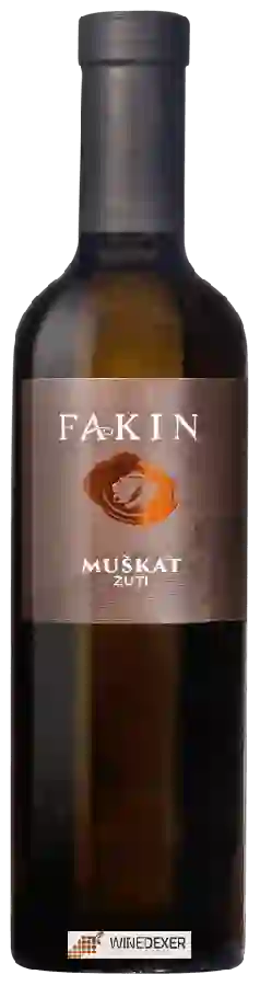 Wijnmakerij Fakin - Muškat Žuti Wijnmakerij Fakin - Muškat Žuti