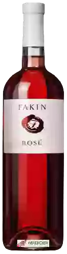 Wijnmakerij Fakin - Rosé