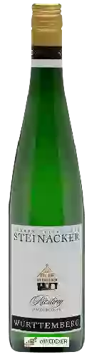 Wijnmakerij Felsengartenkellerei Besigheim - Lehrensteinsfelder Steinacker Riesling Halbtrocken