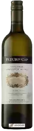 Wijnmakerij Fleur du Cap - Unfiltered Sauvignon Blanc