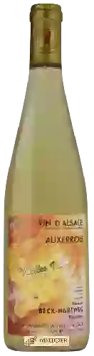 Wijnmakerij Florian Beck-Hartweg - Vieilles Vignes Auxerrois Wijnmakerij Florian Beck-Hartweg - Vieilles Vignes Auxerrois