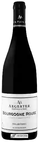 Wijnmakerij Aegerter - Vieilles Vignes Bourgogne Rouge