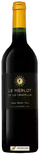 Wijnmakerij Saint Dominique - Le Merlot de la Chapelle