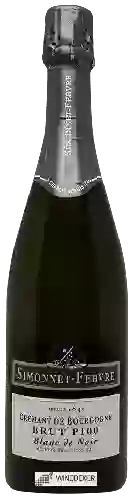 Wijnmakerij Simonnet-Febvre - Crémant de Bourgogne Blanc de Noir Brut P100