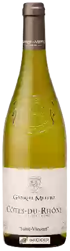 Wijnmakerij Gabriel Meffre - Côtes-Du-Rhône Saint-Vincent Blanc
