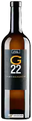 Wijnmakerij Gorka Izagirre - G22 Blanc