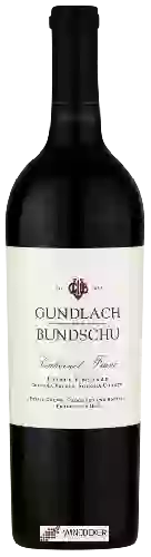 Wijnmakerij Gundlach Bundschu - Estate Vineyard Cabernet Franc Wijnmakerij Gundlach Bundschu - Estate Vineyard Cabernet Franc