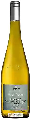 Domaine du Haut Fresne - Muscadet Coteaux de la Loire Sur Lie Domaine du Haut Fresne - Muscadet Coteaux de la Loire Sur Lie