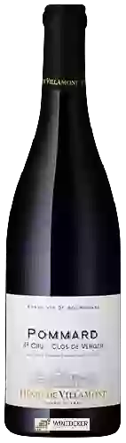 Wijnmakerij Henri de Villamont - Pommard 1er Cru 'Clos de Verger' Wijnmakerij Henri de Villamont - Pommard 1er Cru 'Clos de Verger'