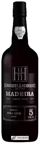 Wijnmakerij Henriques & Henriques - 5 Years Old Finest Full Rich Madeira