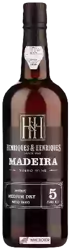 Wijnmakerij Henriques & Henriques - 5 Years Old Finest Medium Rich Madeira