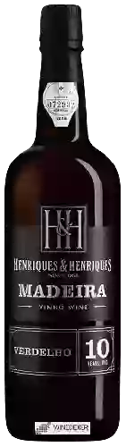 Wijnmakerij Henriques & Henriques - Verdelho 10 Years Old Madeira
