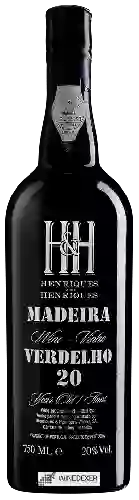 Wijnmakerij Henriques & Henriques - Verdelho 20 Years Old Madeira