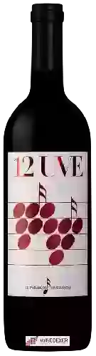 Wijnmakerij Il Paradiso di Frassina - 12 Uve Rosso Maremma Toscana