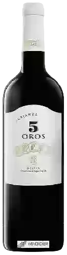 Wijnmakerij Isidro Milagro - 5 Oros Rioja Crianza