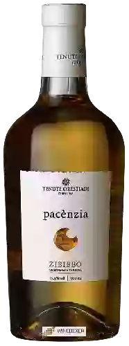 Wijnmakerij Tenute Orestiadi - Pacènzia Zibibbo Vendemmia Tardiva