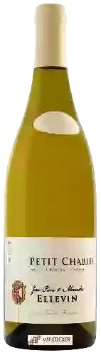 Wijnmakerij Jean-Pierre Alexandre Ellevin - Petit Chablis Wijnmakerij Jean-Pierre Alexandre Ellevin - Petit Chablis