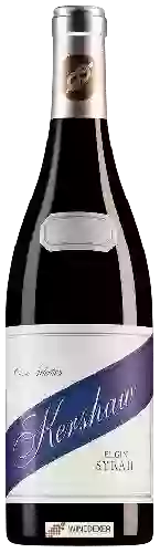 Wijnmakerij Kershaw - Syrah (Clonal Selection)