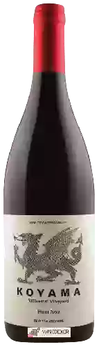 Wijnmakerij Koyama - William's Vineyard Pinot Noir