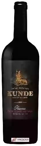 Wijnmakerij Kunde - Reserve Zinfandel Century Vines