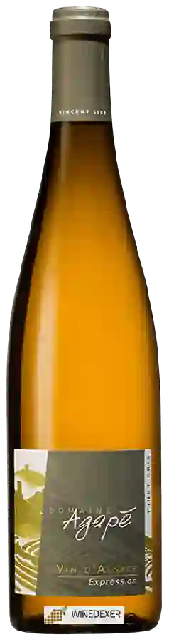 Wijnmakerij Agape - Expression Pinot Gris Wijnmakerij Agape - Expression Pinot Gris