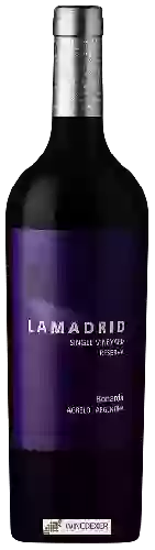 Wijnmakerij Lamadrid - Bonarda Reserva Single Vineyard