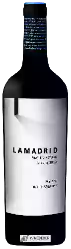 Wijnmakerij Lamadrid - Gran Reserva Single Vineyard Malbec
