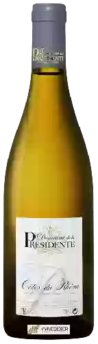 Wijnmakerij La Presidente - Côtes du Rhône Blanc