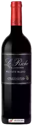 Wijnmakerij Le Riche - Private Blend