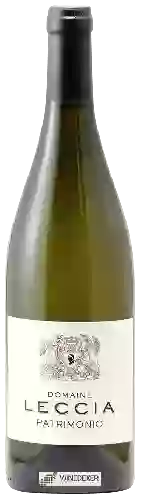 Wijnmakerij Leccia - Patrimonio Blanc