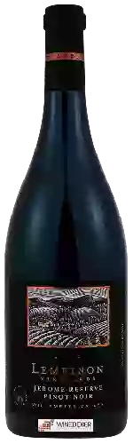 Wijnmakerij Lemelson Vineyards - Jerome Reserve Pinot Noir Wijnmakerij Lemelson Vineyards - Jerome Reserve Pinot Noir