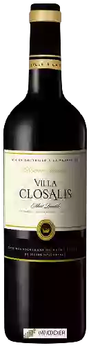 Wijnmakerij Les Vignerons Réunis - Villa Closalis Réserve Speciale