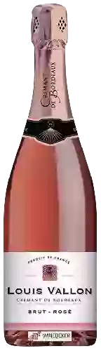Wijnmakerij Louis Vallon - Crémant de Bordeaux Brut Rosé