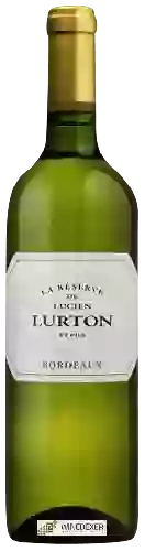Wijnmakerij Lucien Lurton - La Réserve Bordeaux Blanc