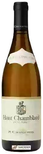 Wijnmakerij M. Chapoutier - Haut Chamblard Saint-Péray Wijnmakerij M. Chapoutier - Haut Chamblard Saint-Péray