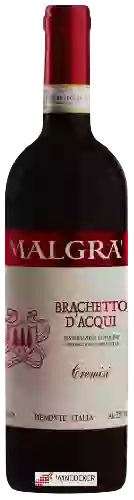 Wijnmakerij Malgra - Cremisi Brachetto d'Acqui