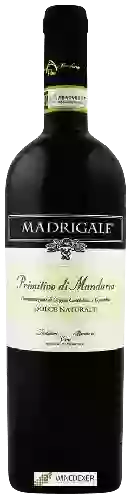 Wijnmakerij Produttori Vini Manduria - Madrigale Primitivo di Manduria Dolce Naturale