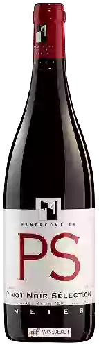Wijnmakerij Manfred Meier - PS Pinot Noir Sélection