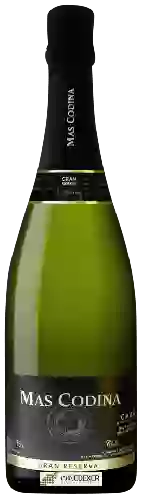 Wijnmakerij Mas Codina - Cava Gran Reserva Brut Nature Wijnmakerij Mas Codina - Cava Gran Reserva Brut Nature