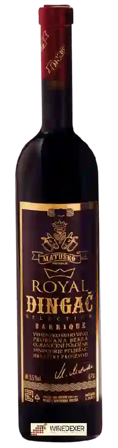 Wijnmakerij Matusko - Dingač Royal Selection Barrique