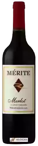 Wijnmakerij Mérite - Merlot