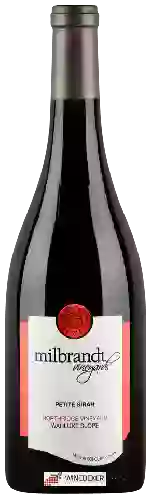 Wijnmakerij Milbrandt Vineyards - Vineyard Series Petite Sirah Wijnmakerij Milbrandt Vineyards - Vineyard Series Petite Sirah