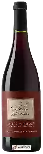 Wijnmakerij Montirius - Les Cigales de Montirius Rouge