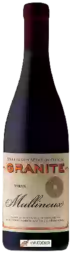 Wijnmakerij Mullineux - Granite Syrah