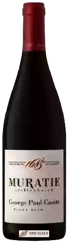 Wijnmakerij Muratie - George Paul Canitz Pinot Noir