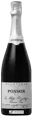 Wijnmakerij Pascal Ponson - La Petite Montagne Extra Brut Champagne Premier Cru