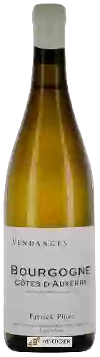 Wijnmakerij Patrick Piuze - Bourgogne Côtes d'Auxerre